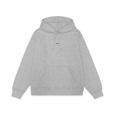 Supreme Underline Hooded Sweatshirt "Heather Grey"