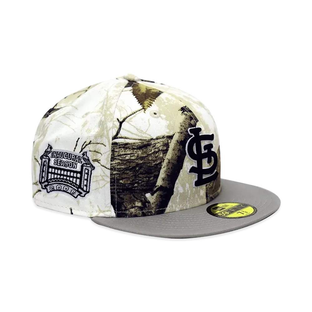 NEW ERA x THE CAP 59Fifty Forest Seeker St. Louis Cardinals "Tree Camo/Gray"
