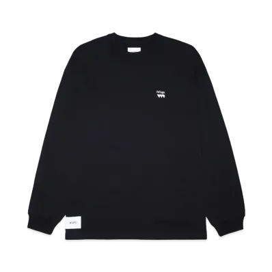 WTAPS OBJ 02 / LS / Cotton. :///: "Black"