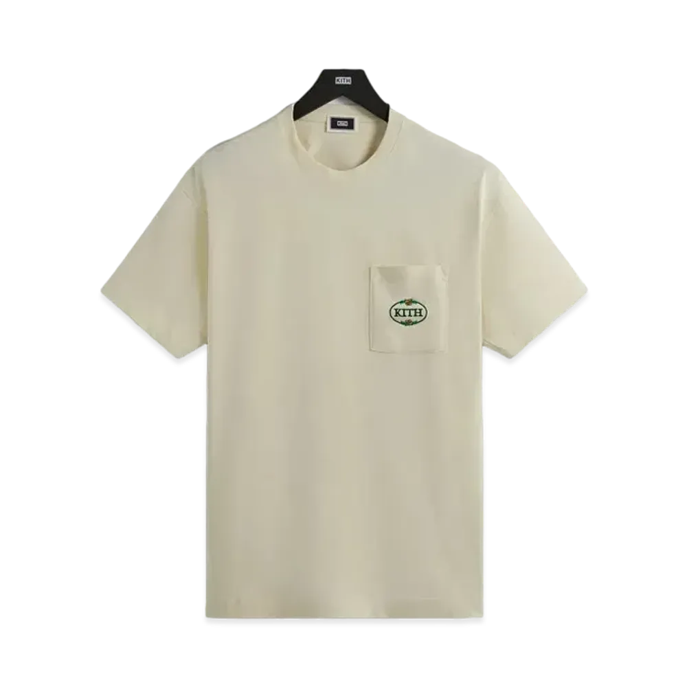 Kith NY Rose Pocket Tee "Sandrift"