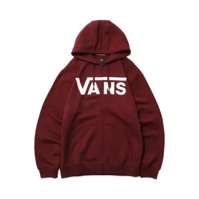 VANS Classic Zip Hoodie "Burgundy"