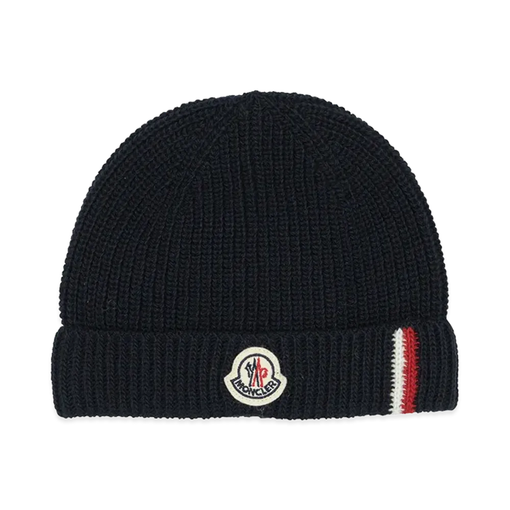 MONCLER Kids Beanie "Dark Blue"