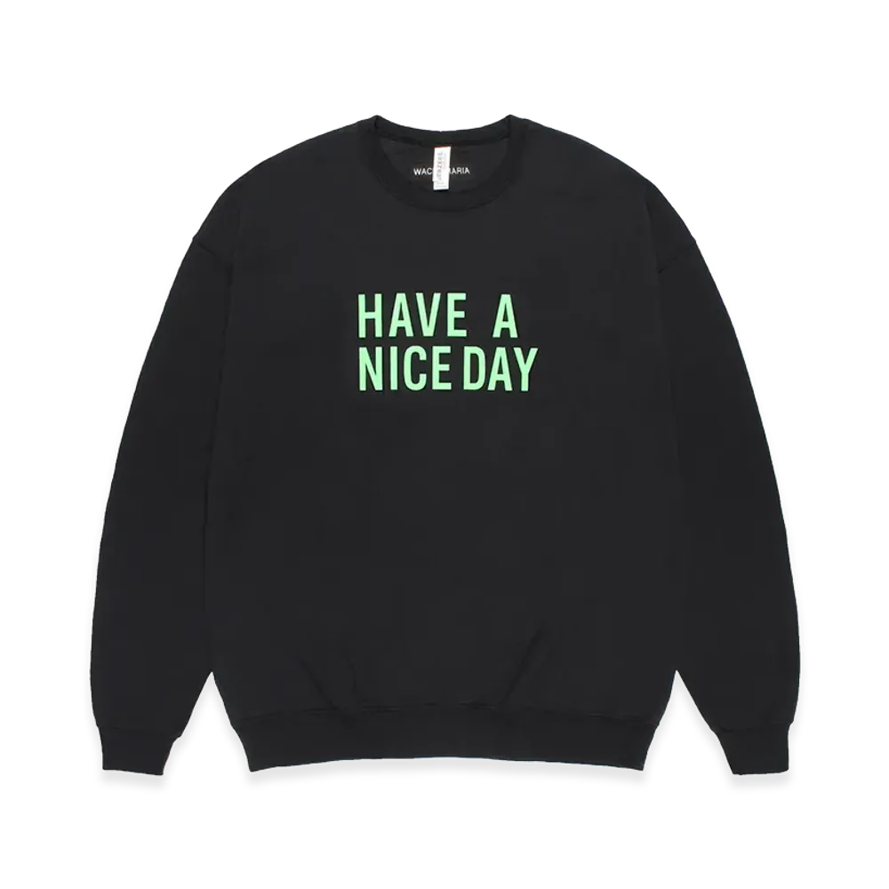 WACKO MARIA Sweat Shirt "Black"