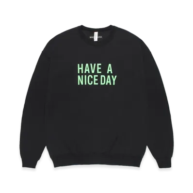 WACKO MARIA Sweat Shirt "Black"