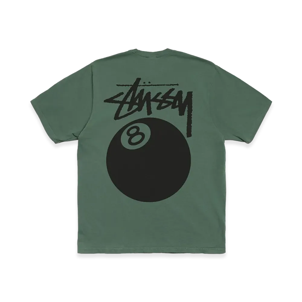 Stussy 8 Ball Tee Pigment Dyed "Pine"