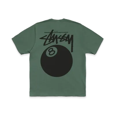 Stussy 8 Ball Tee Pigment Dyed "Pine"
