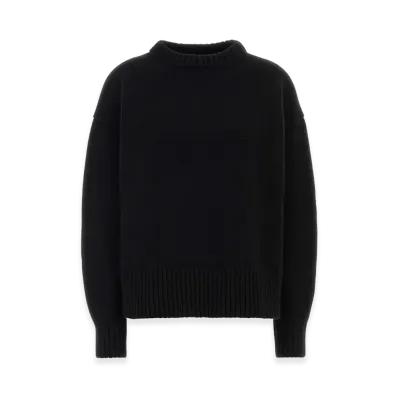 The Row Women's Wool Blend Ophelia Oversize Sweater "Black"