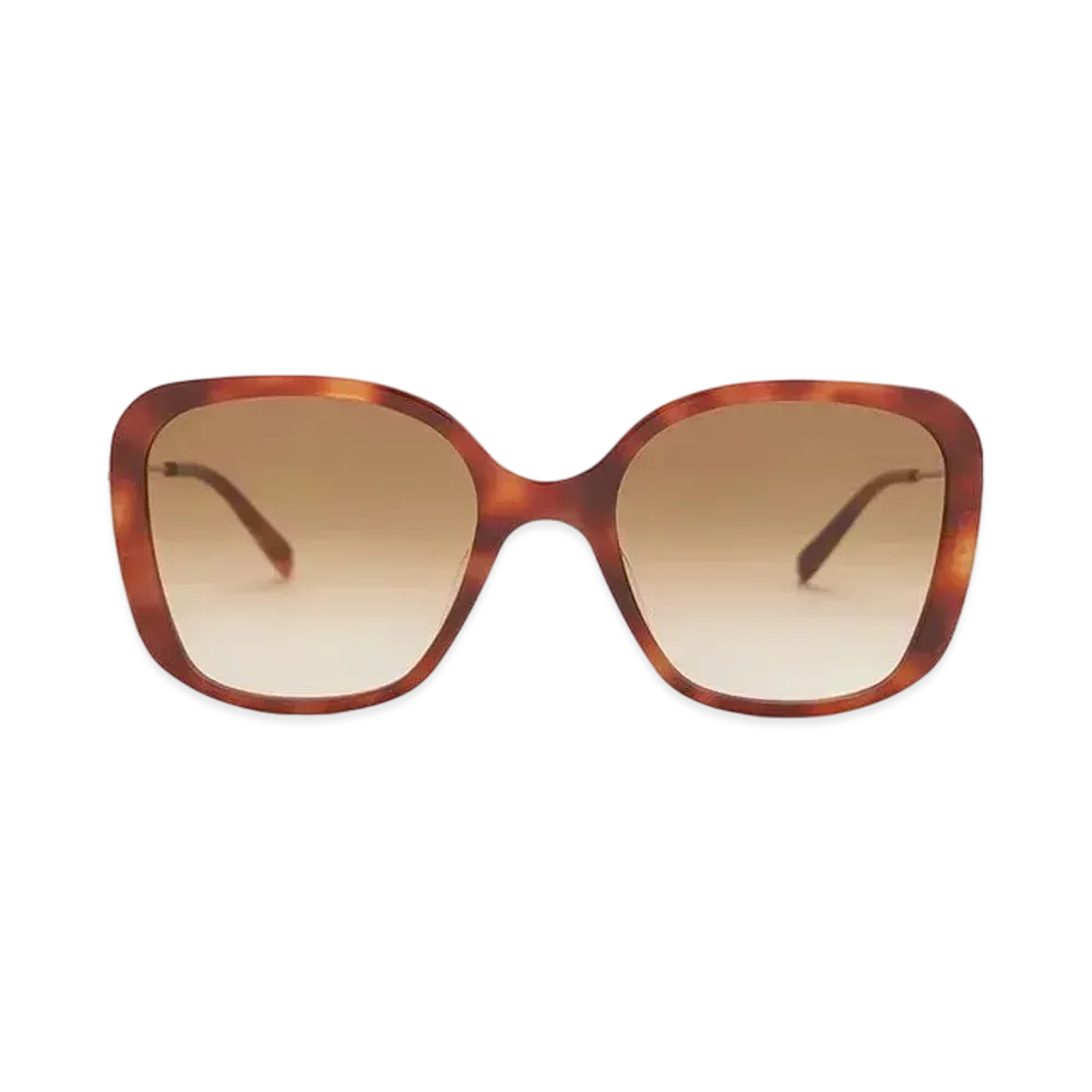 CHARLES & KEITH Recycled Acetate Wide-Frame Butterfly Sunglasses "T.Shell"