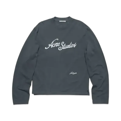 Acne Studios Logo T-Shirt Relux Fit "Black"