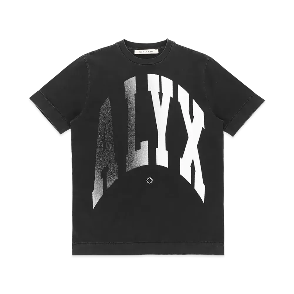 1017 ALYX 9SM Alyx Logo Print Graphic T-Shirt "WashedBlack"