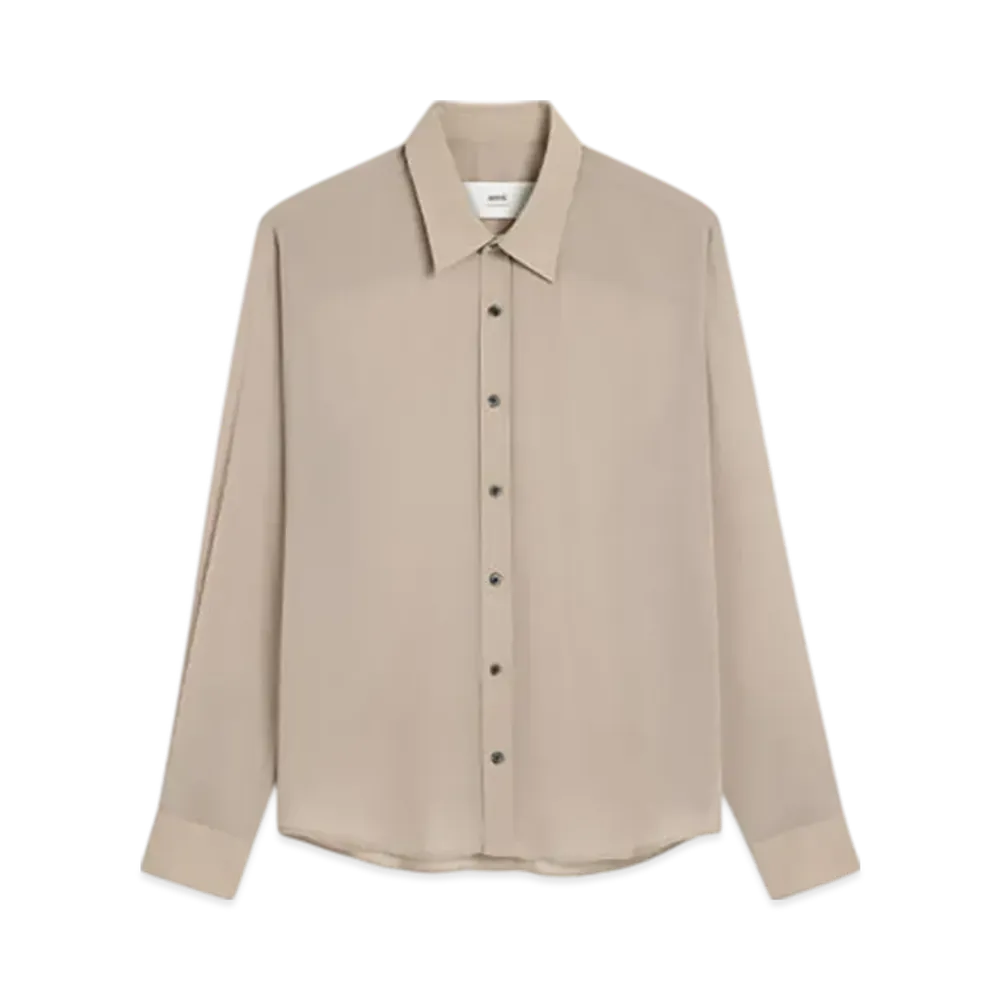 AMI PARIS Classic Shirt "Ash"