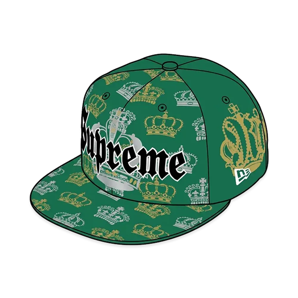 Supreme Crown New Era "Green"