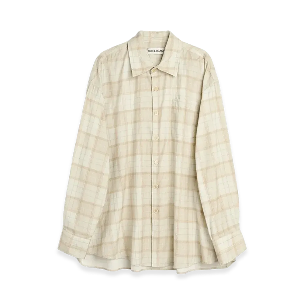 OUR LEGACY Stella Check Print "Stella Check Print"