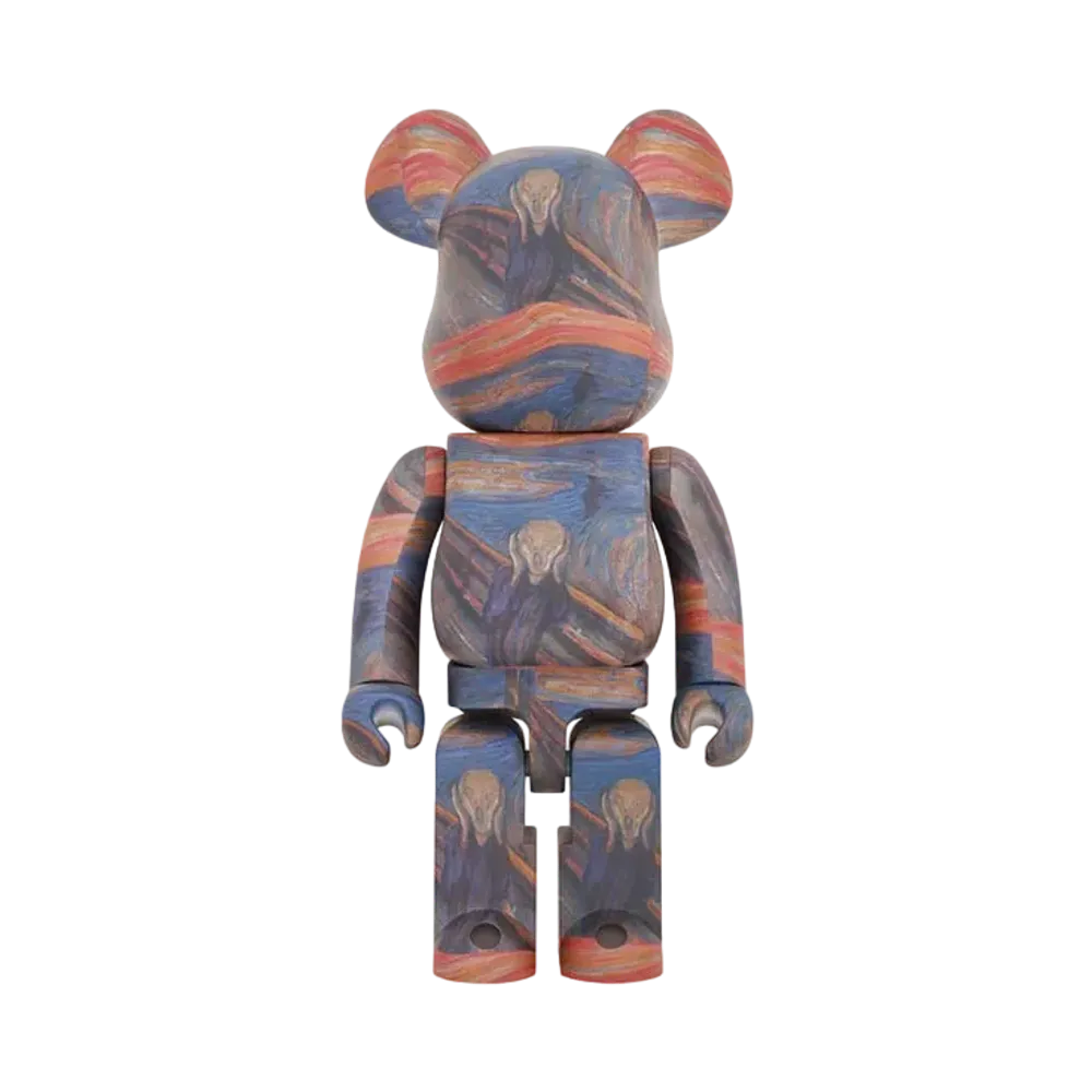 Bearbrick Edvard Munch ”Scream” 1000%