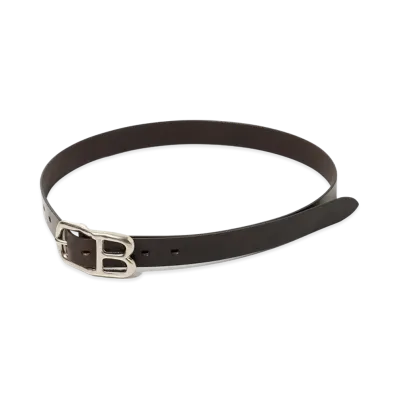 doublet "DB" Buckle Belt "Dark Brown"