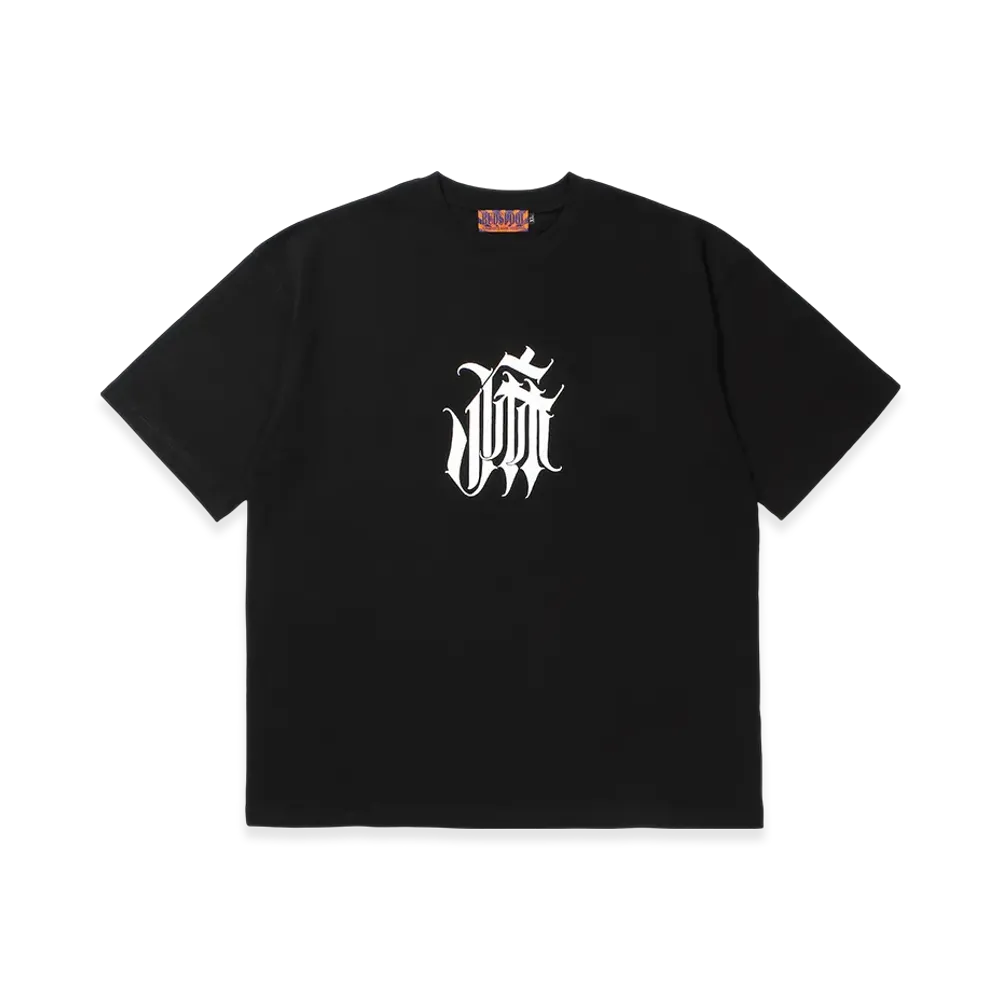 APHRODITEGANG 麻 Logo S/S Tee "Black/White"