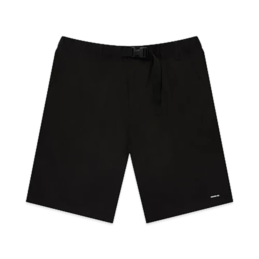 Mercedes Anchor inc. Ripstop Cotton Belted Shorts "Black"