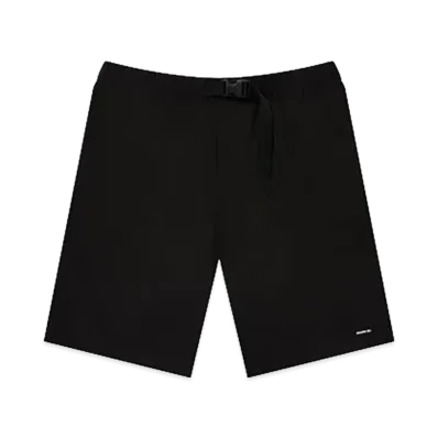 Mercedes Anchor inc. Ripstop Cotton Belted Shorts "Black"
