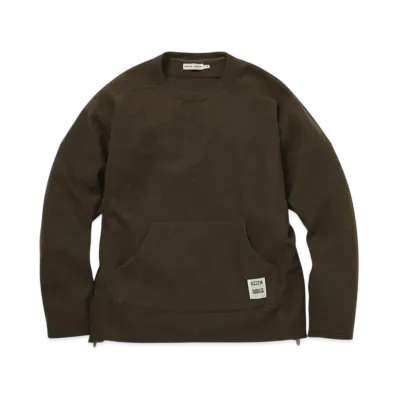 UNDERCOVER x nonnative OZISM Monk Crew Long Pullover W/N Pile "Olive"