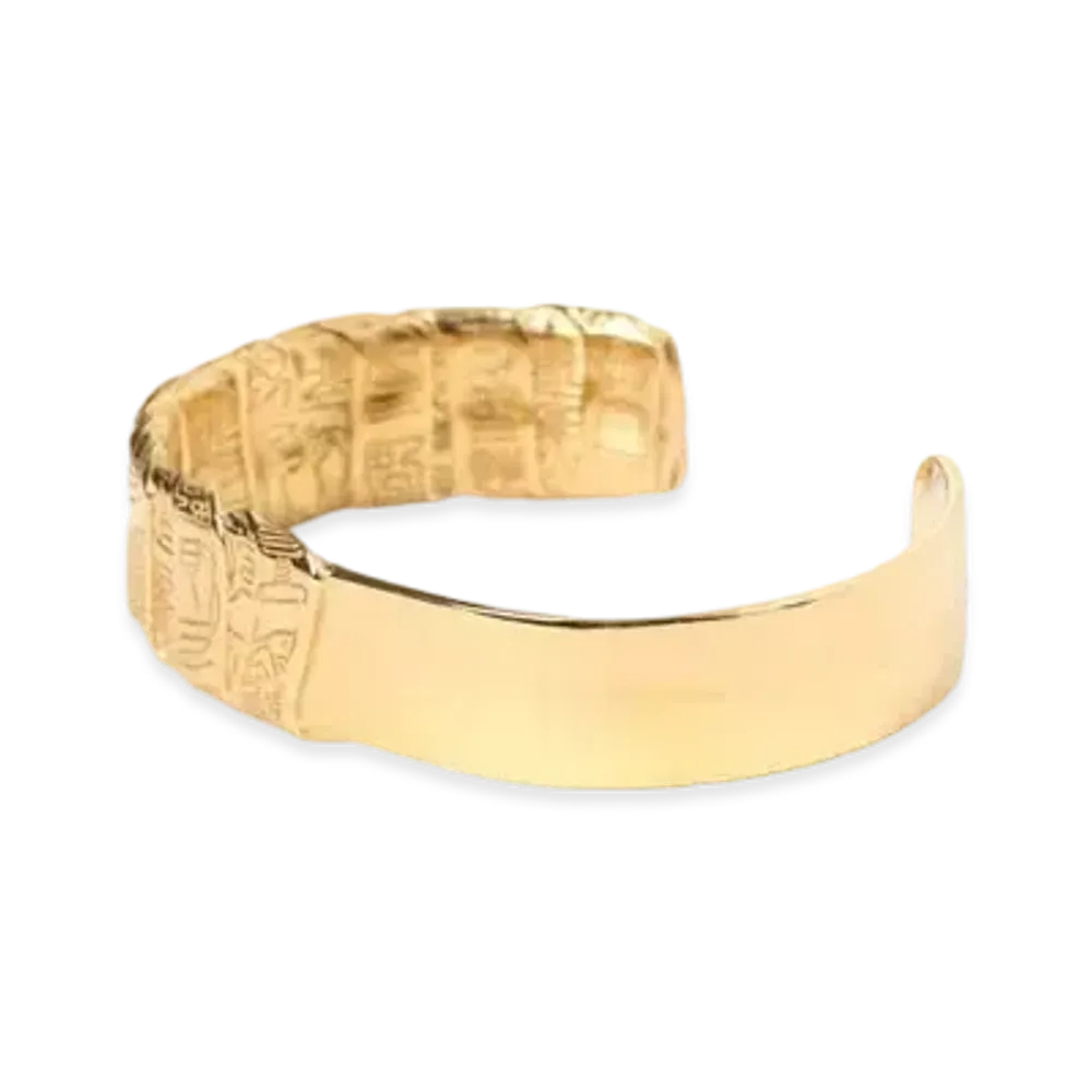 Ground Y x Jujutsu Kaisen "Talisman" Golden Bangle "Gold"