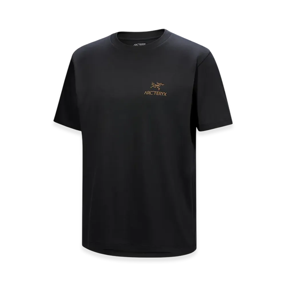 ARC'TERYX Kragg SL Cotton Bird Word SS Men's "24K Black" X000009535