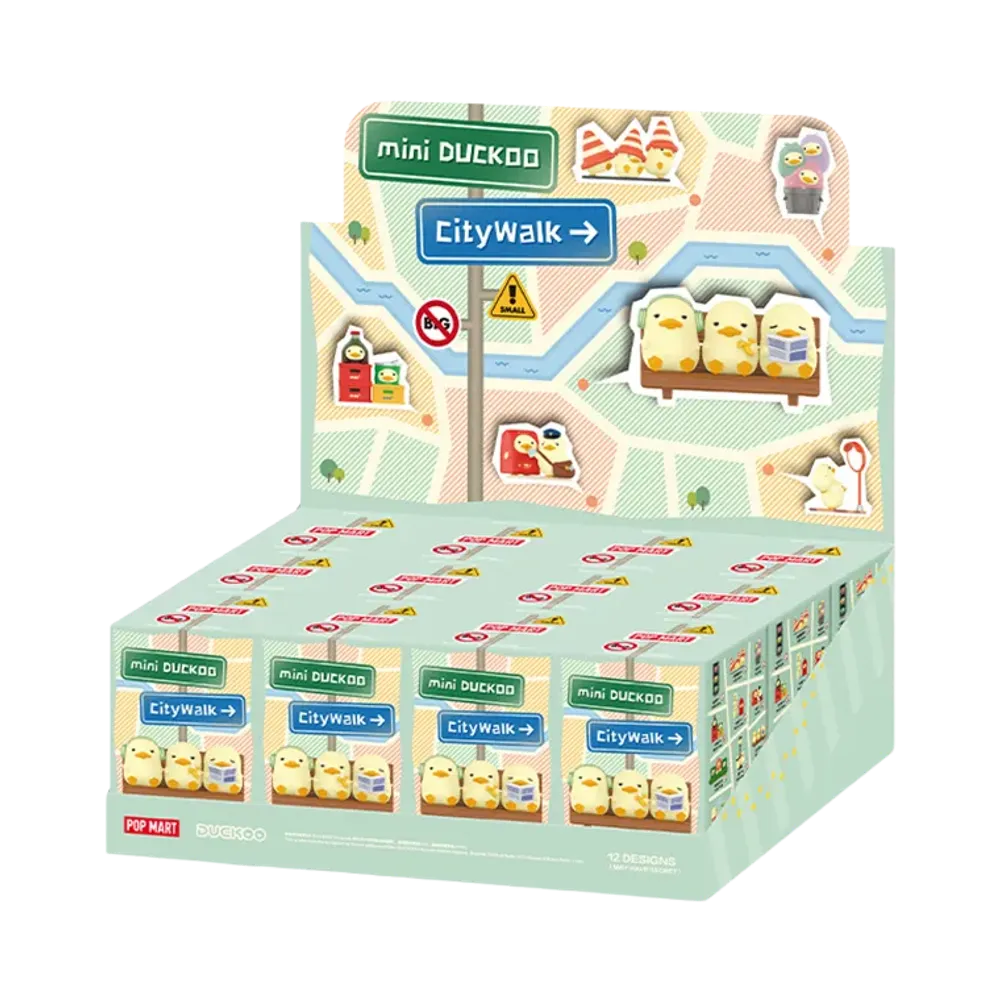 POP MART mini DUCKOO Citywalk Series Figures [Assortment Box]