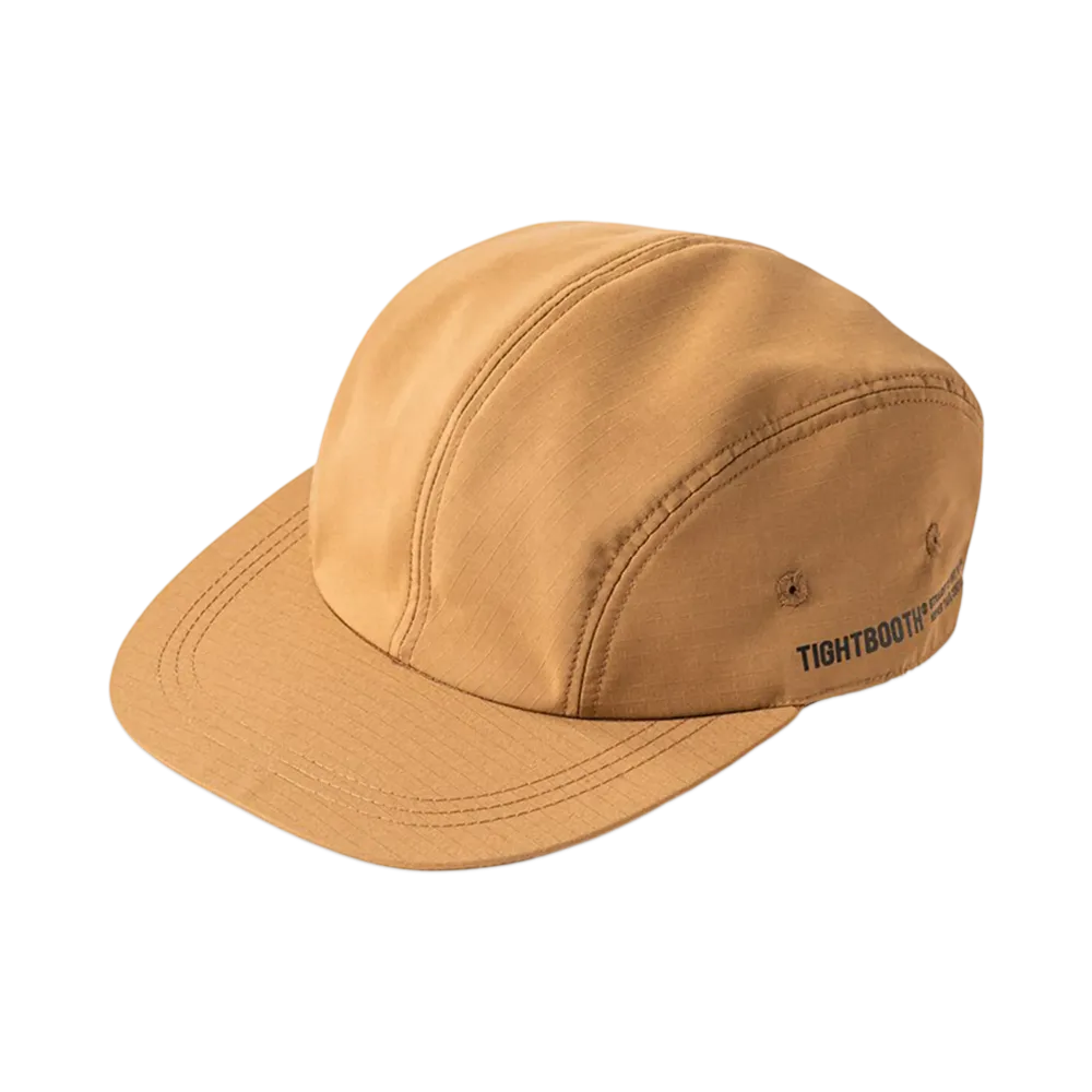 TIGHTBOOTH Ripstop Side Logo Camp Cap "Light Brown"
