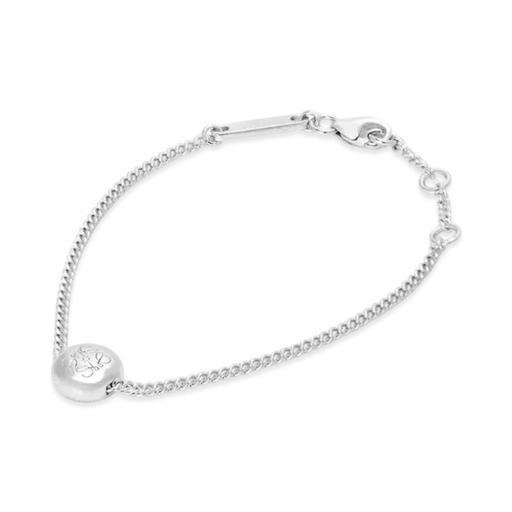LOEWE Pebble Bracelet in Sterling Silver "Silver"
