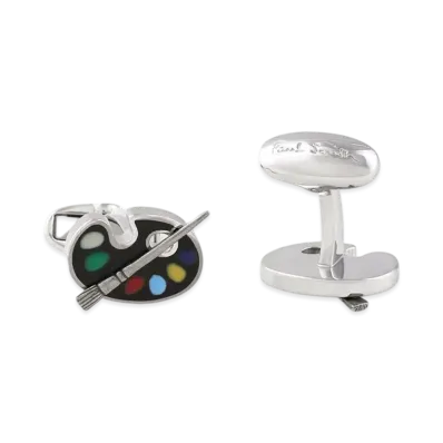 Paul Smith Palette Cufflinks "Black"