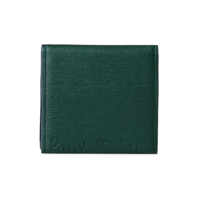 Paul Smith Cropped Logo Coin Purse "DarkGreen"