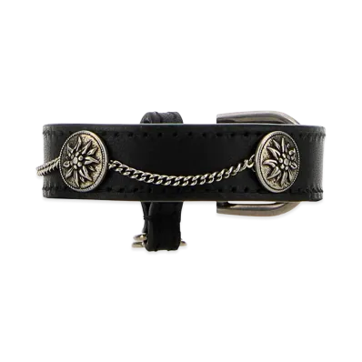 PRADA Women's Leather Bracelet "Black"