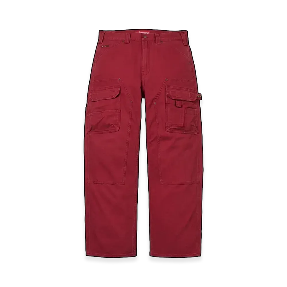 Supreme Double Knee Utility Pant "Red"