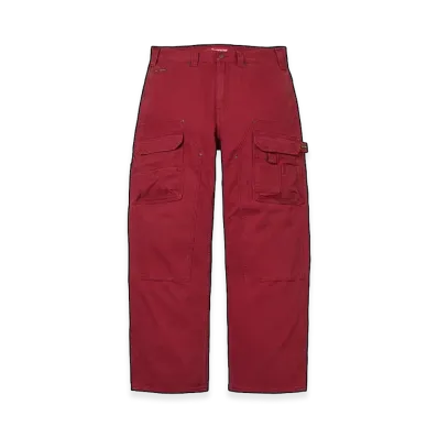 Supreme Double Knee Utility Pant "Red"