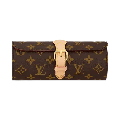 Louis Vuitton Etui 3 Montres "Brown"
