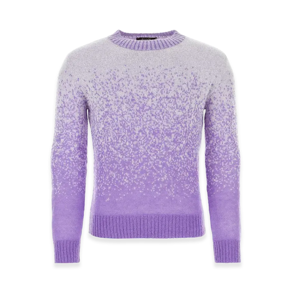 MCM Two-Tone Nylon Blend Sweater "Multi"