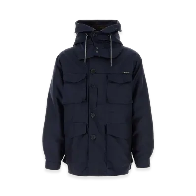 PRADA Wool Blend Jacket "Blue"