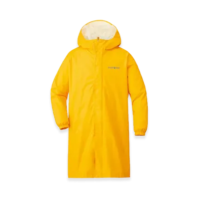 mont-bell Kid's Pack Wrap Rain Coat "Yellow"