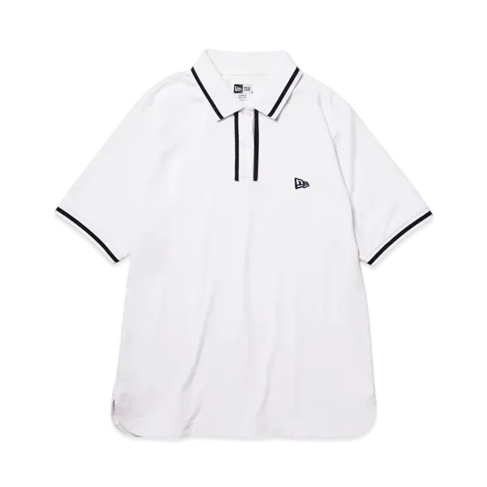 NEW ERA Golf Women's Short Sleeve Polo Shirt Line "White"