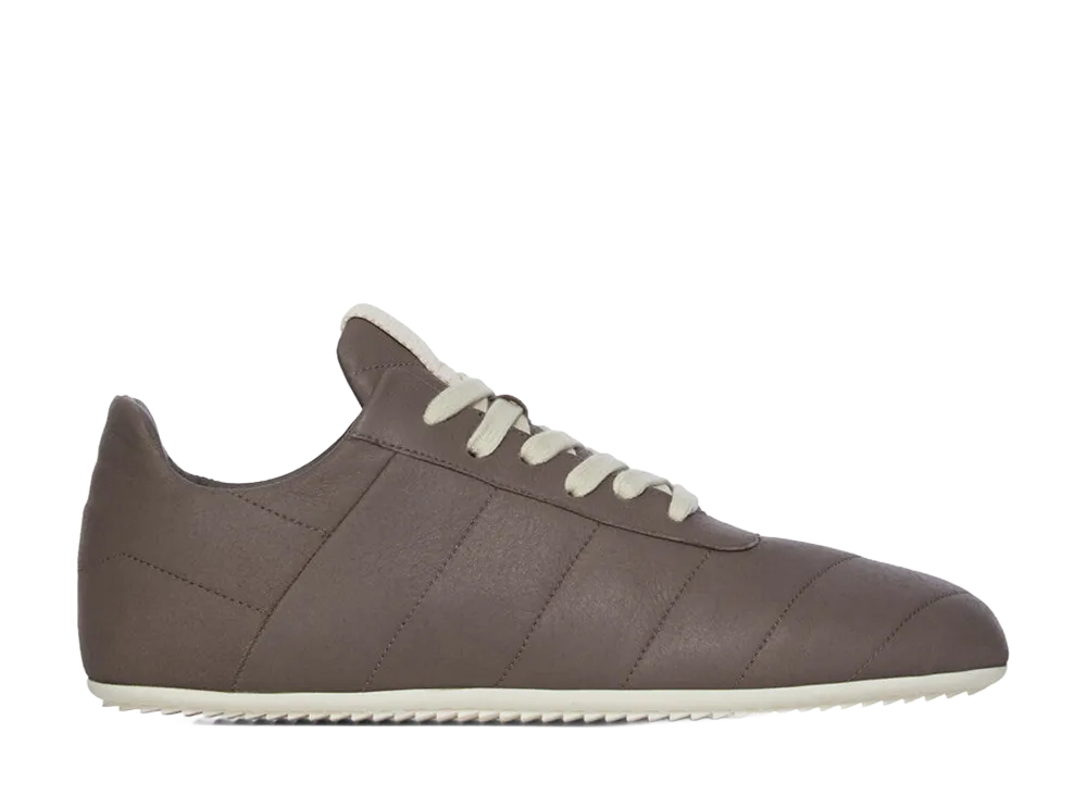 Rick Owens Quilted Minimal Sneaks "Dust/Milk"