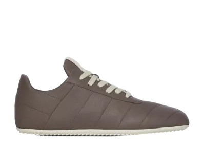 Rick Owens Quilted Minimal Sneaks "Dust/Milk"