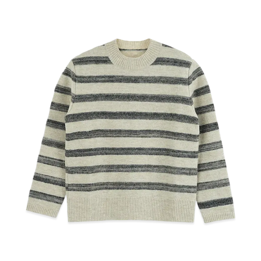Maison Margiela Wool Stripe Sweater "Ivory"