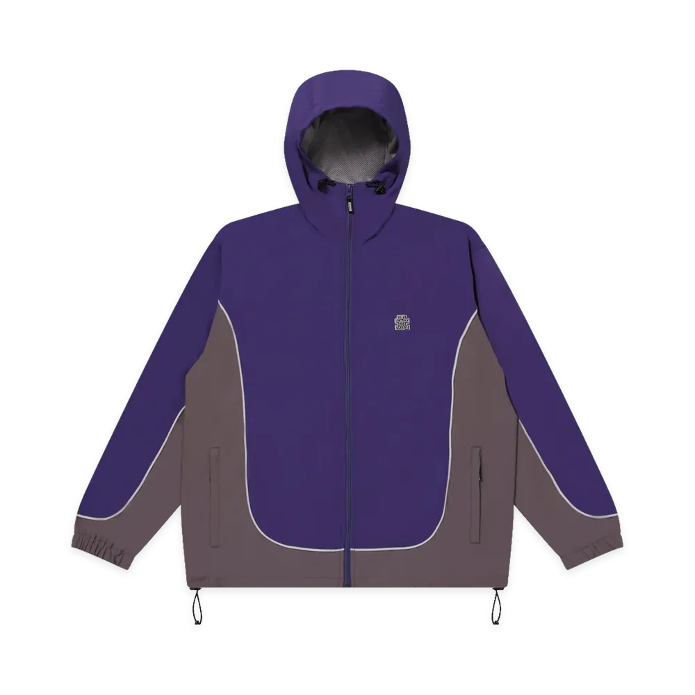 BlackEyePatch OG Label 2 Tone Track Hoodie "Purple"