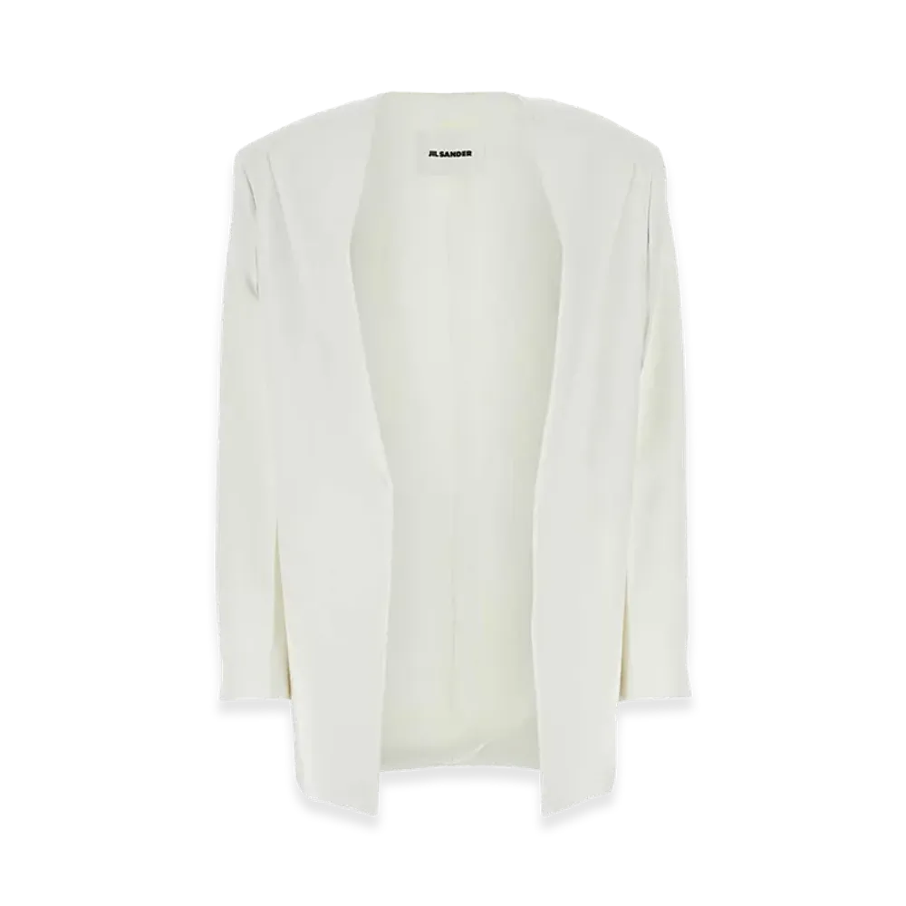 Jil Sander Women's Viscose Blazer "White"