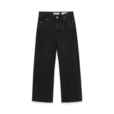 OUR LEGACY Women's Treble Cut "Real Black Chain Twill"