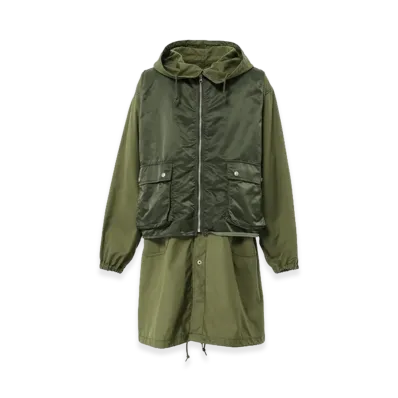 COMME des GARCONS HOMME Reversible Mods Coat "Khaki"