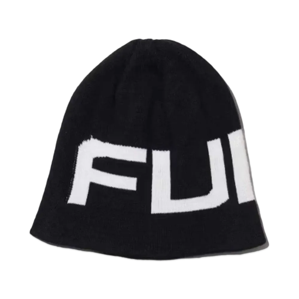 atmos pink x FUBU Logo Beanie "Black"