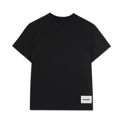 Jil Sander Men's 3-Pack Short-Sleeved T-Shirt Set "Black"