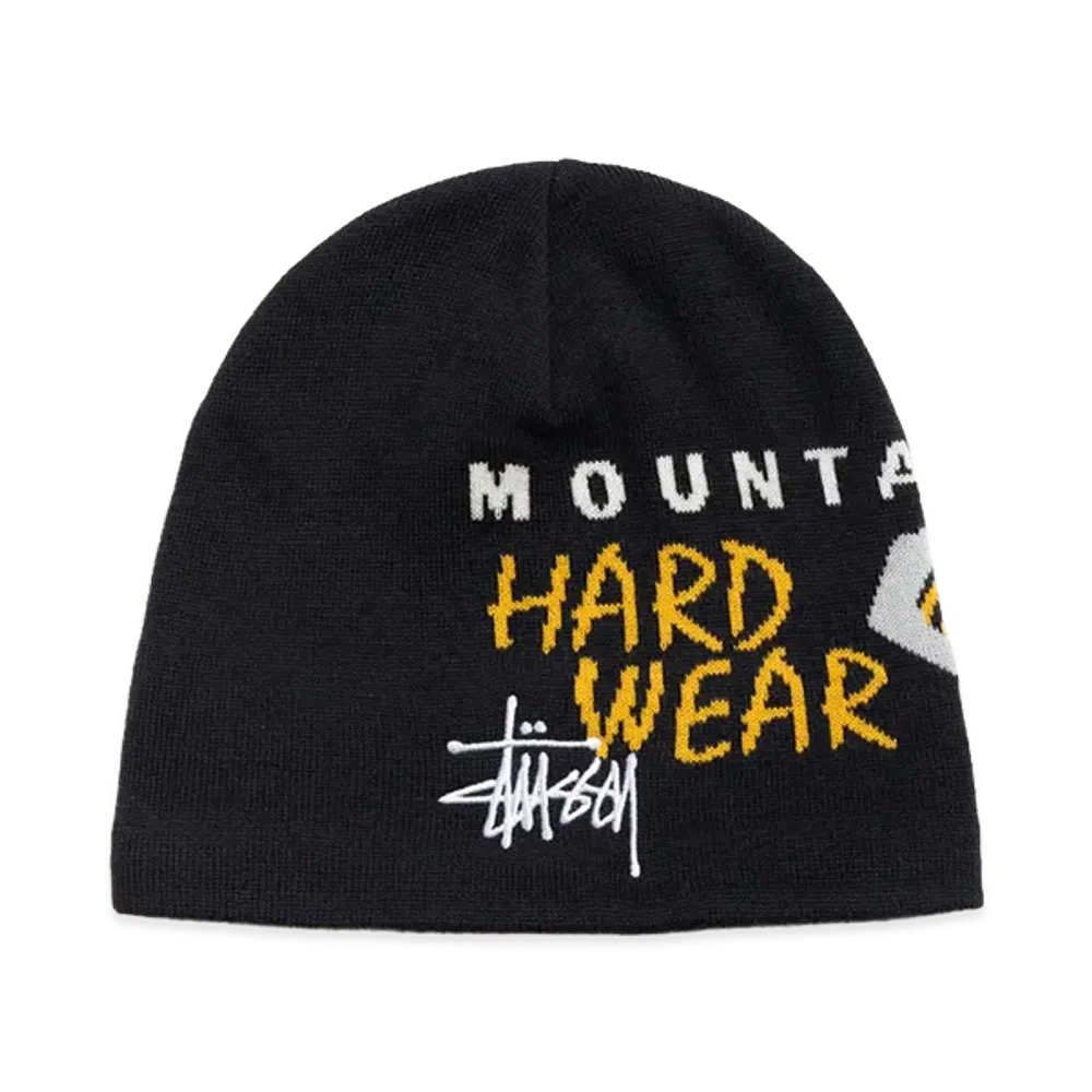Stussy x Mountain Hardwear Caelum Dome Beanie "Black"