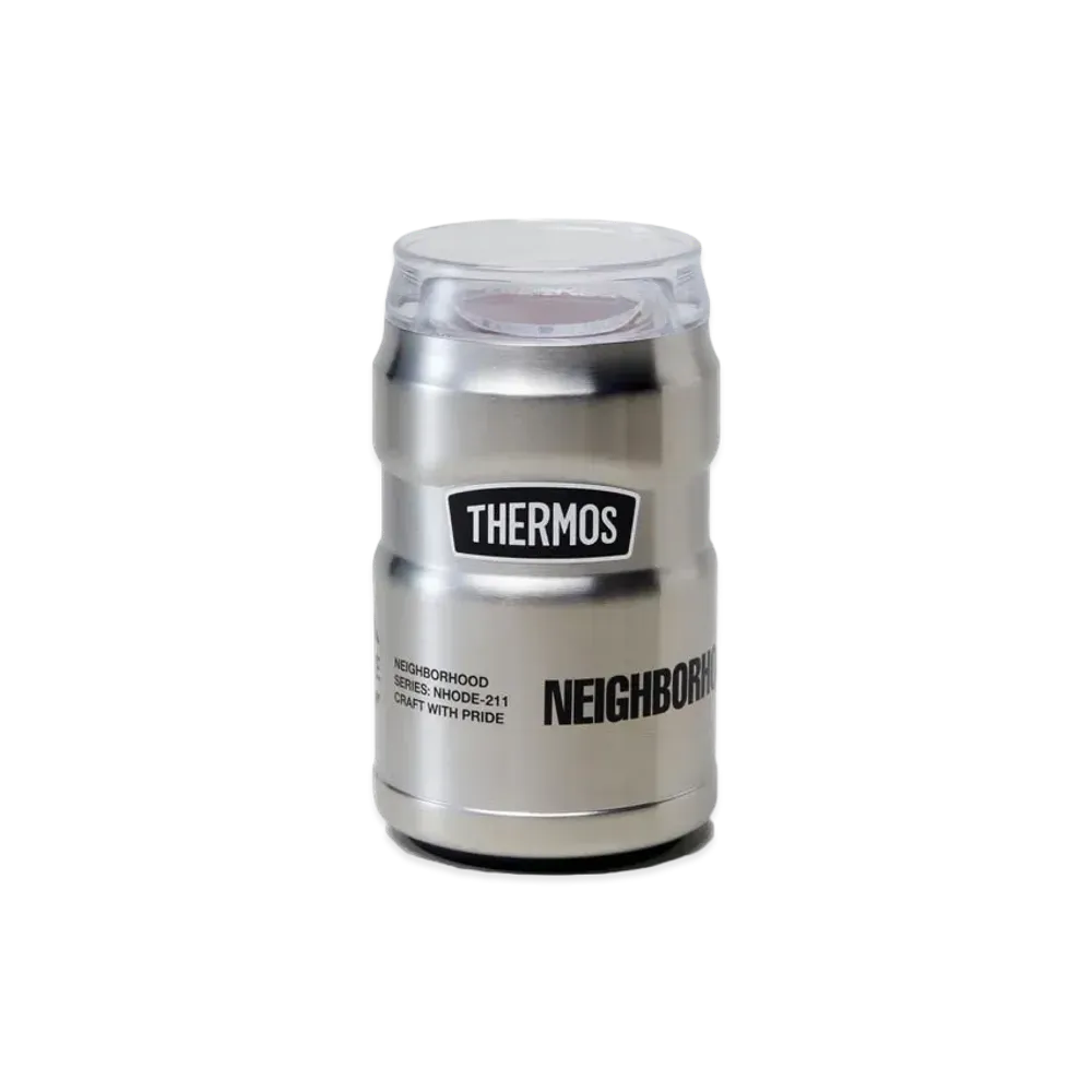 NEIGHBORHOOD THERMOS / S-CAN HOLDER "Silver"