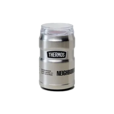 NEIGHBORHOOD THERMOS / S-CAN HOLDER "Silver"